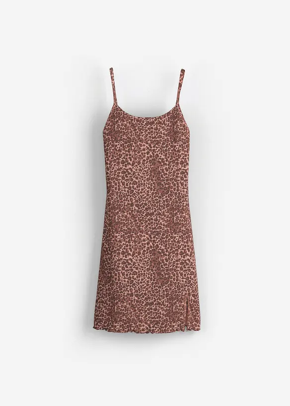 Robe courte en mesh, bonprix