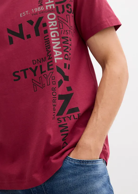 T-Shirt aus reiner Bio-Baumwolle, bonprix