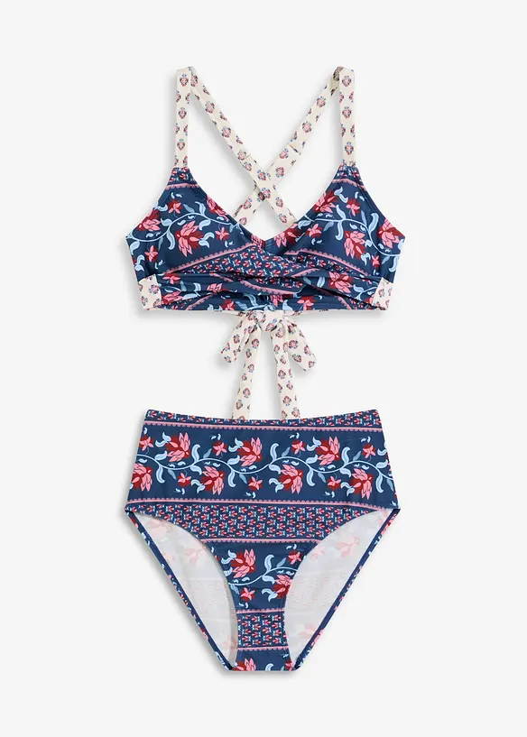 Bustier-Bikini in Wickeloptik (2-tlg.Set), bonprix