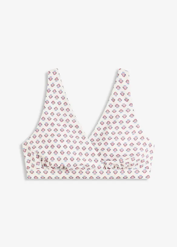 Bustier-Bikinioberteil mit V-Ausschnitt, bonprix