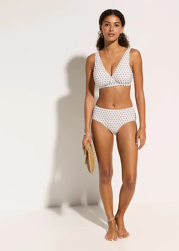 Bustier-Bikinioberteil mit V-Ausschnitt, bonprix