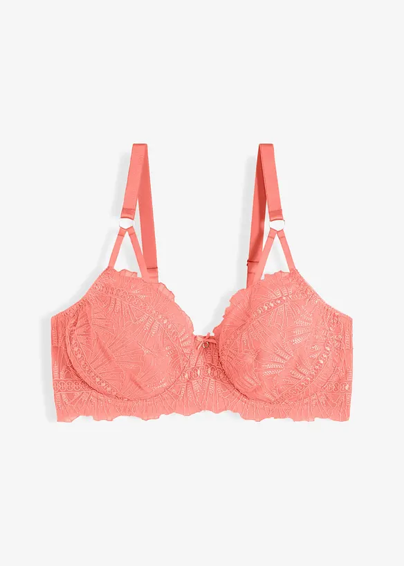 Soutien-gorge minimiseur avec broderies filigranées, bonprix