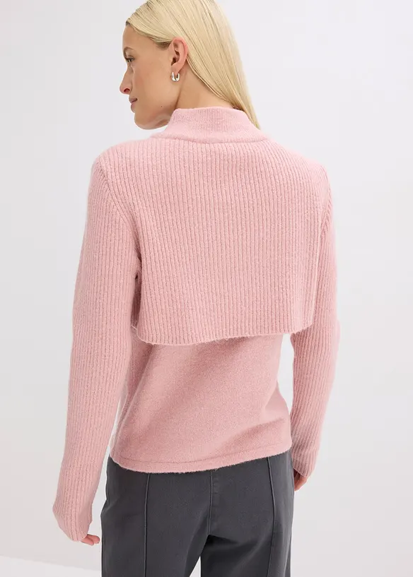 Pull à effet superposé, bonprix