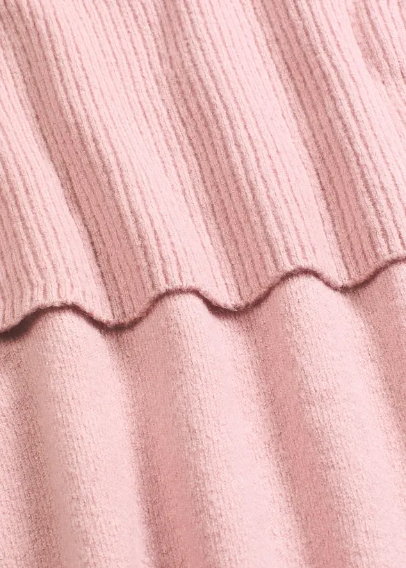 Pull à effet superposé, bonprix