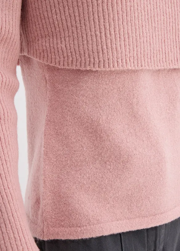 Pull à effet superposé, bonprix
