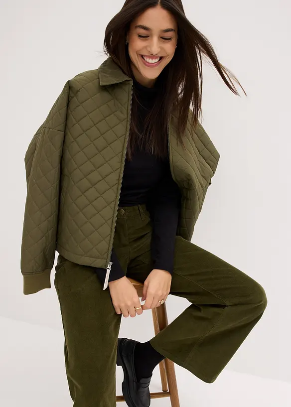 Cordhose im Marlene-Stil, bonprix