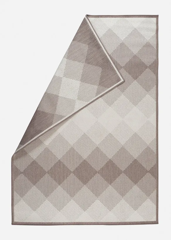 Tapis intérieur et extérieur réversible à motif graphique, bonprix