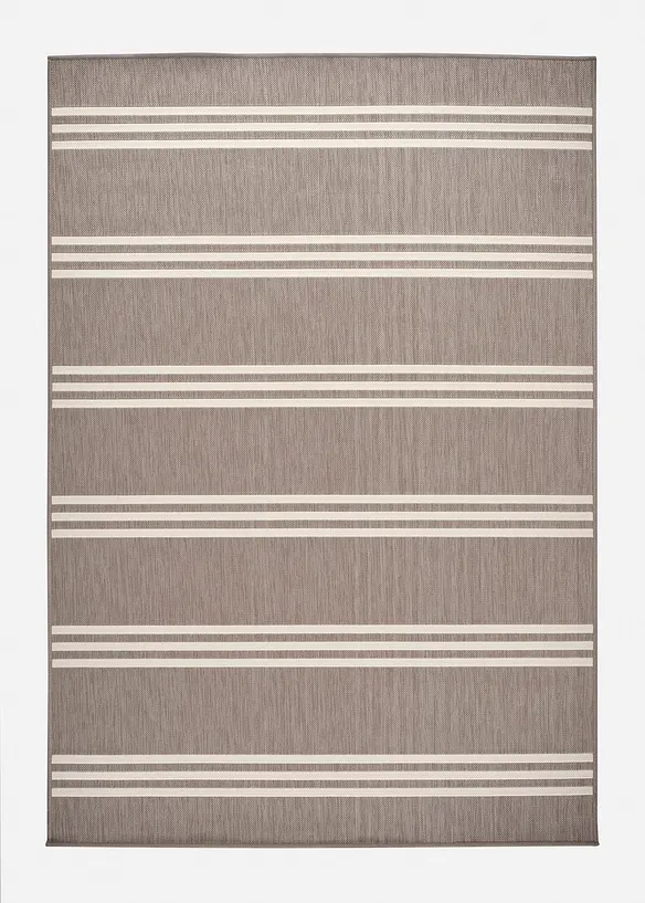 In- und Outdoor Wende-Teppich mit Streifen, bonprix