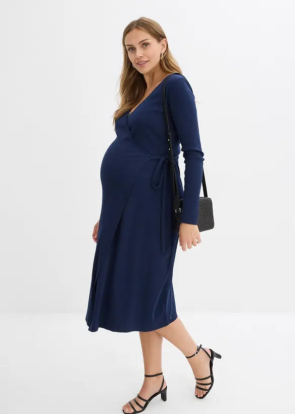 Robe portefeuille de grossesse, bonprix