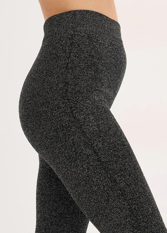 Legging thermique avec fil brillant, bonprix