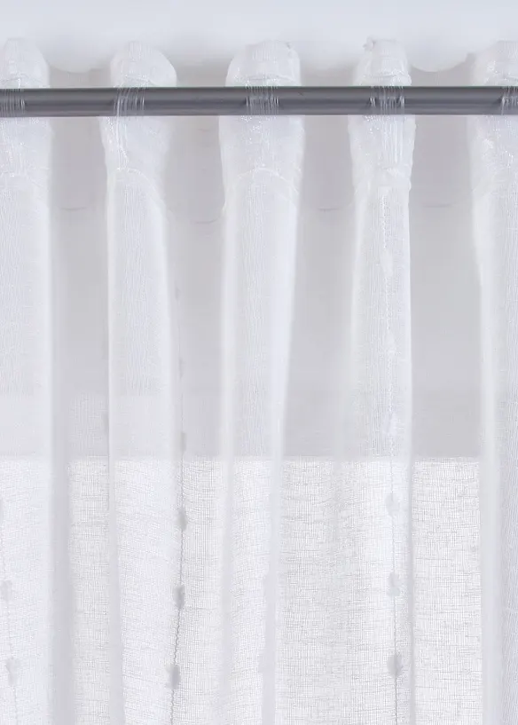 Rideau à rayures tissées (1 pce), bonprix