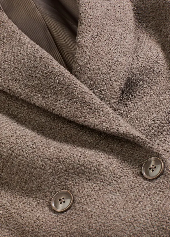 Manteau court aspect laine, bonprix