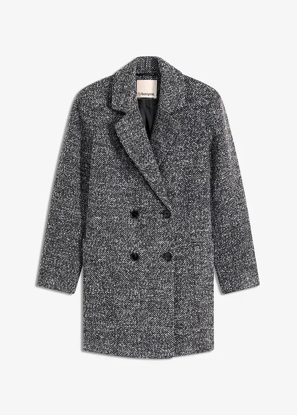 Manteau court aspect laine, bonprix