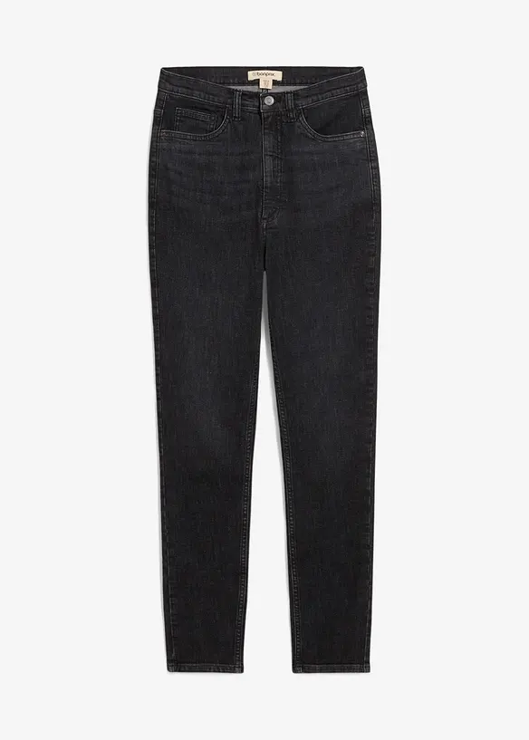 Jean skinny taille haute, cropped, bonprix