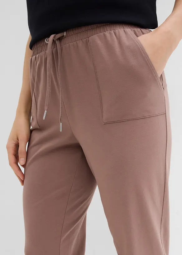 Pantalon en jersey coton extensible, bonprix