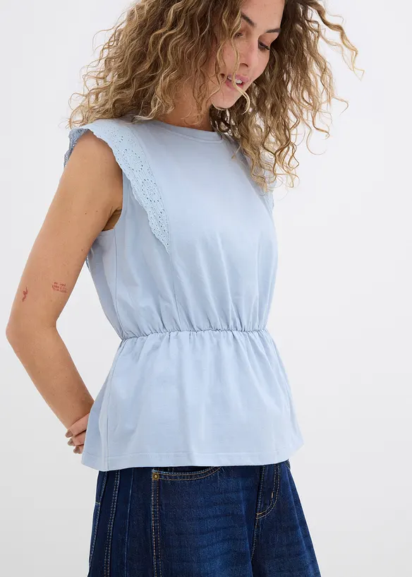 Shirt aus reiner Baumwolle, bonprix