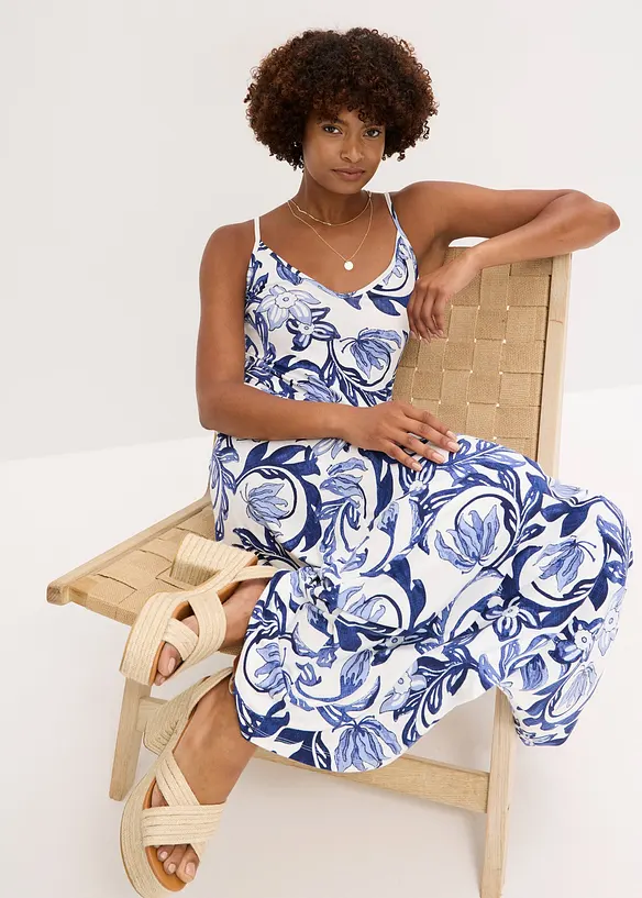 Robe en jersey viscose extensible, bonprix