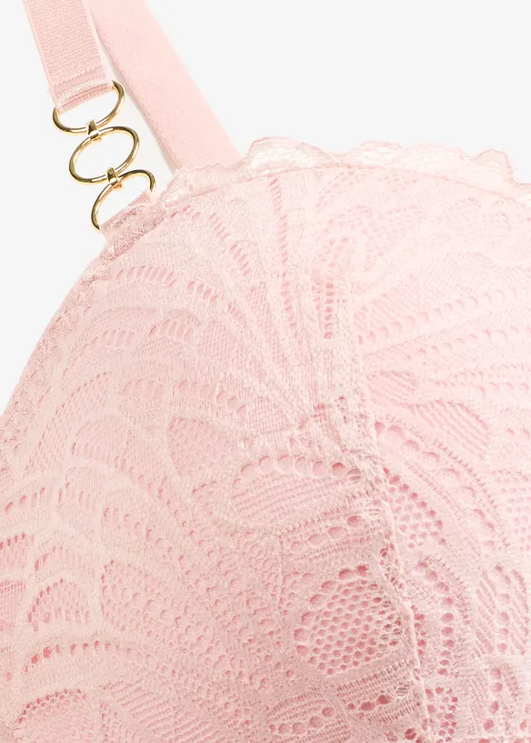Soutien-gorge à coques en dentelle, bonprix