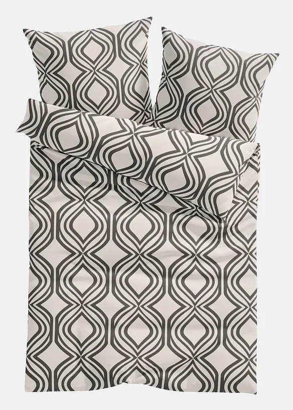 Bettwäsche mit grafischem Design, bonprix