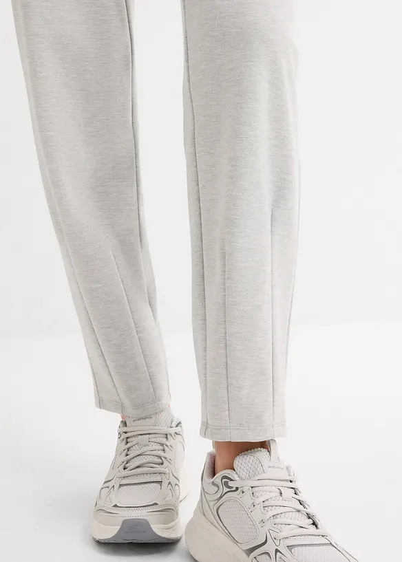 Pantalon barrel en viscose mélangée un peu brillante, bonprix