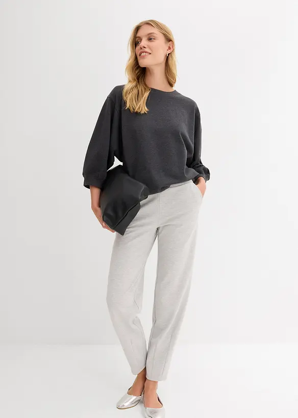 Sweat oversize 100% coton, bonprix