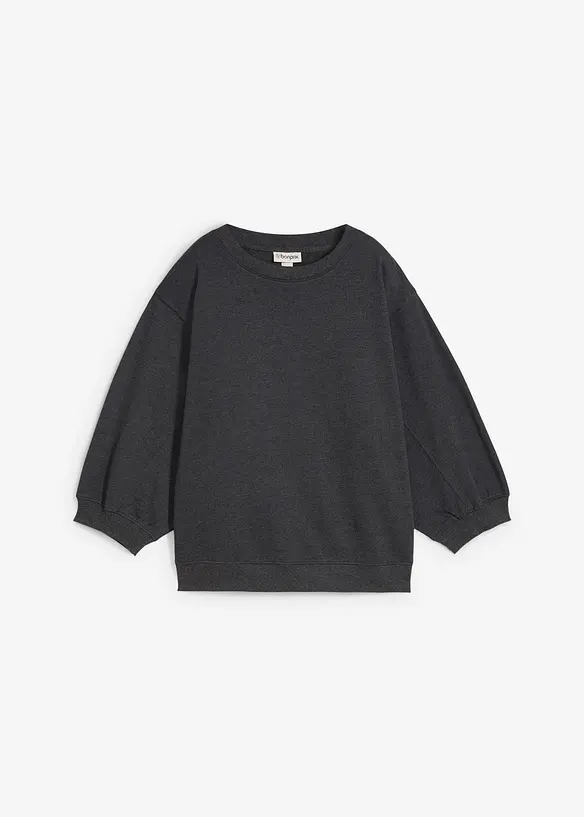 Sweat oversize 100% coton, bonprix