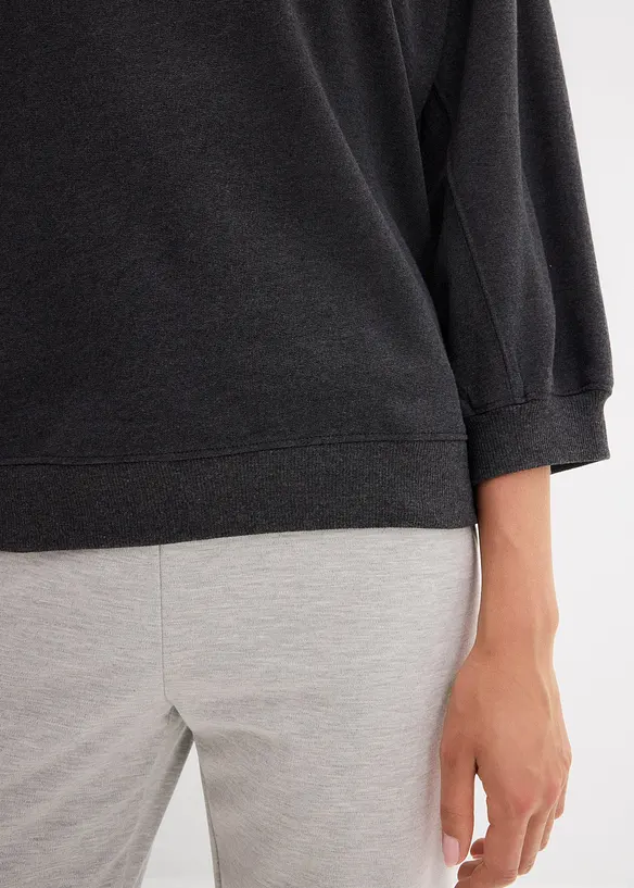 Sweat oversize 100% coton, bonprix