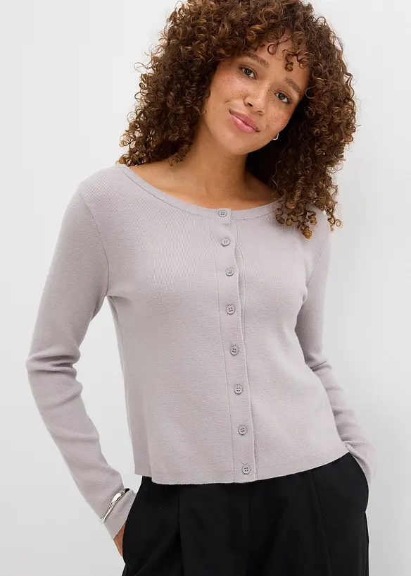 Kurze Feinstrickjacke, bonprix