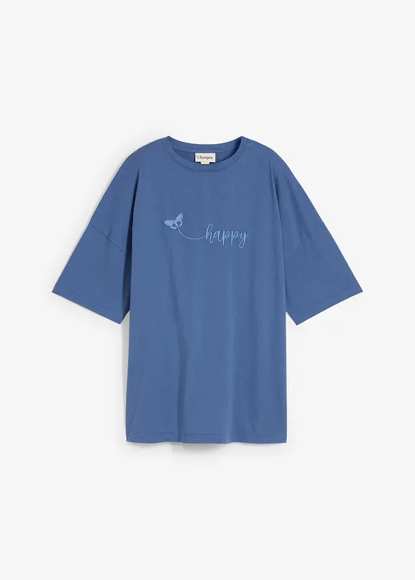 Oversize-Shirt aus reiner Bio-Baumwolle, bonprix