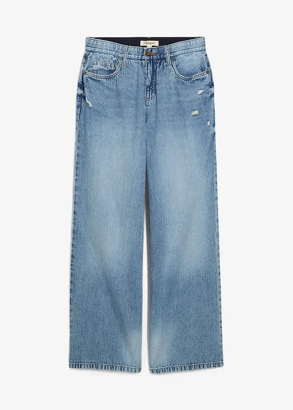 Baggy-Jeans Mid Waist, bonprix