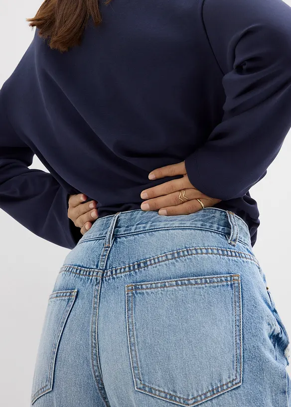 Baggy-Jeans Mid Waist, bonprix