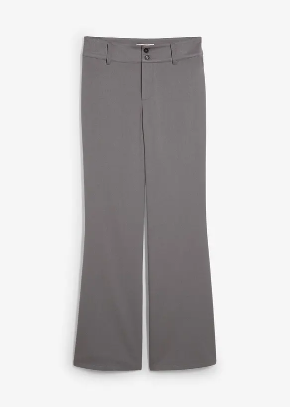 Pantalon flare taille haute, bonprix