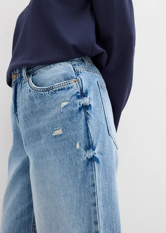 Baggy-Jeans Mid Waist, bonprix