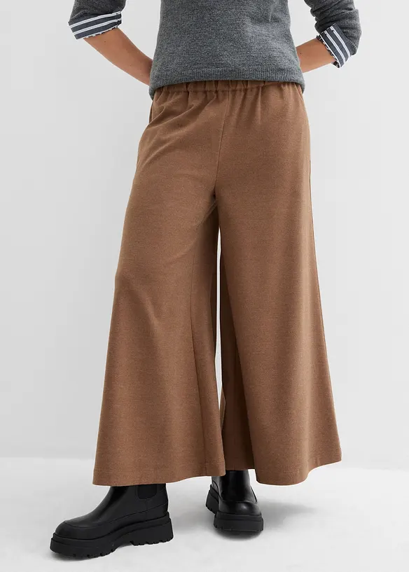Jupe-culotte aspect laine, bonprix