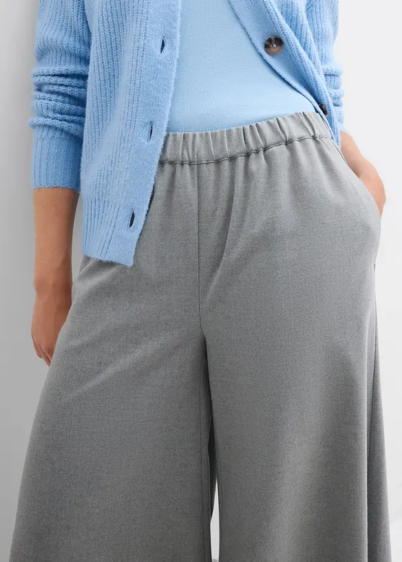 Jupe-culotte aspect laine, bonprix