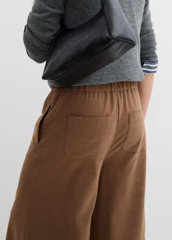 Jupe-culotte aspect laine, bonprix