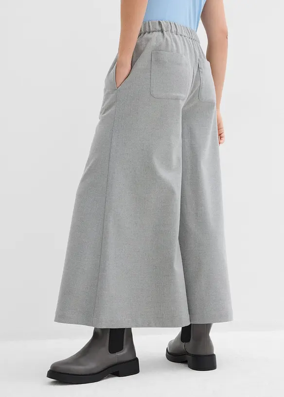 Jupe-culotte aspect laine, bonprix
