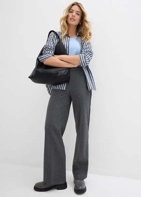 Pantalon de tailleur aspect laine, bonprix