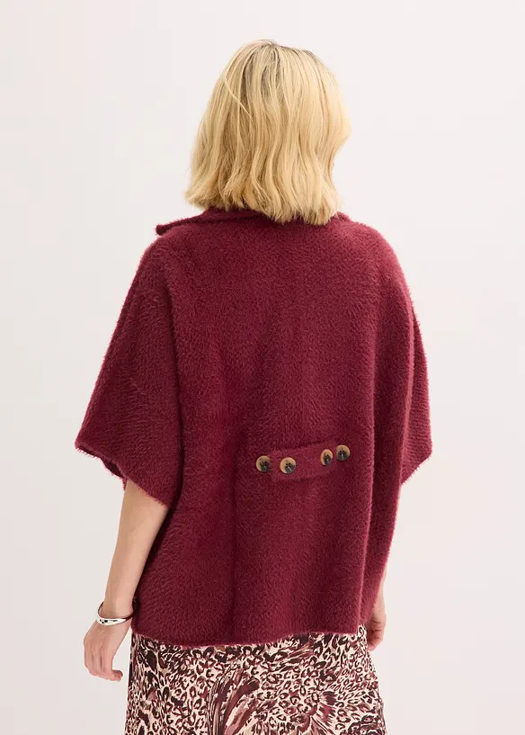 Federgarn Strickjacke, bonprix
