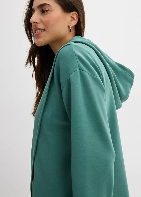 Hoodie mit Kapuze aus softem Viskose-Mix, bonprix