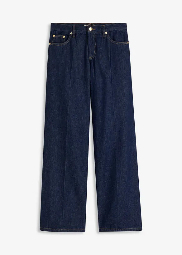 Jean large taille mi-haute, bonprix