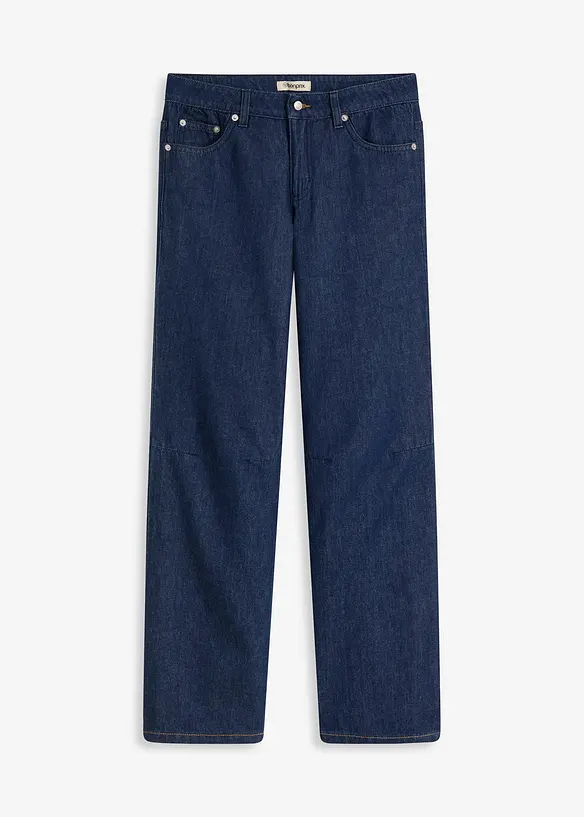 Jean droit taille mi-haute, bonprix