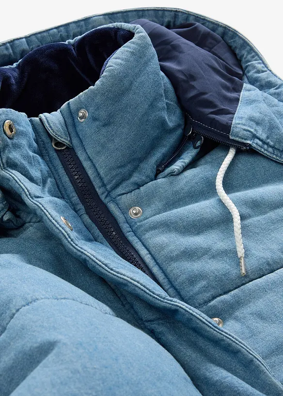 Steppjacke aus Denim, bonprix