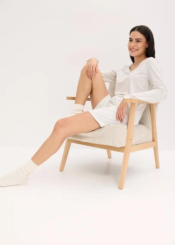 Leichter Loungewear Shorty aus weichem Material, bonprix