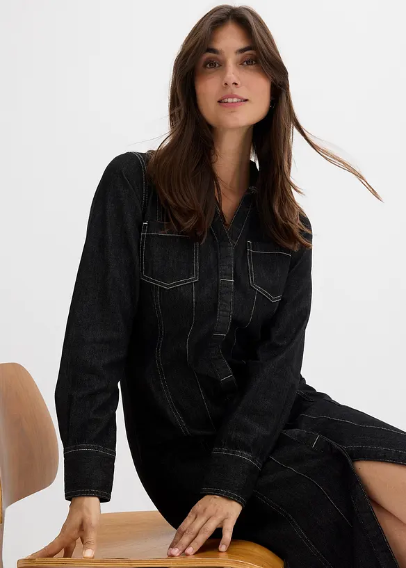 Robe en jean, bonprix