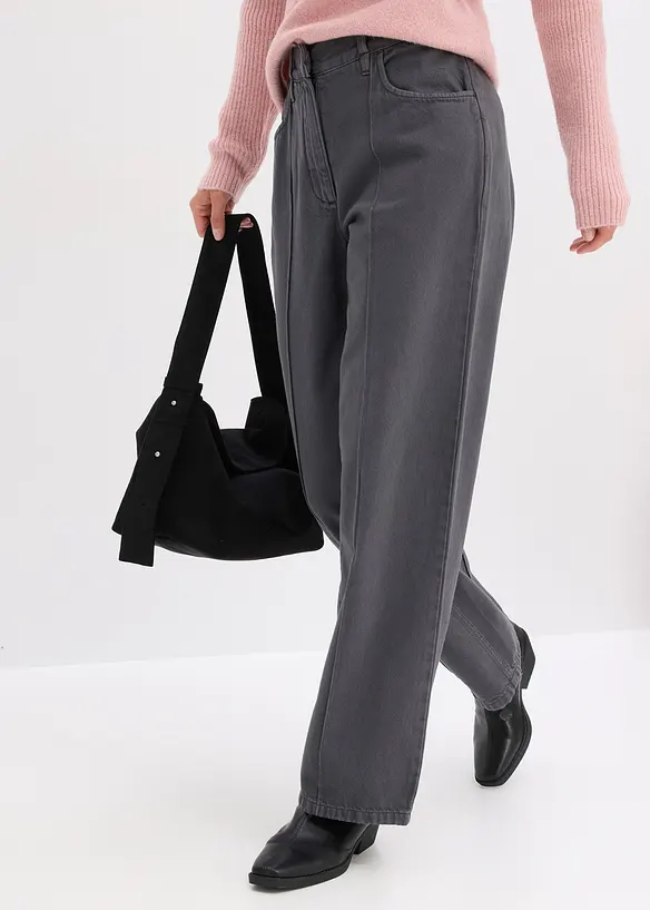 Pantalon en twill 100% coton, bonprix