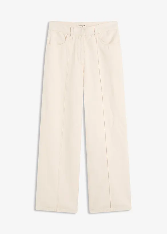 Pantalon en twill 100% coton, bonprix