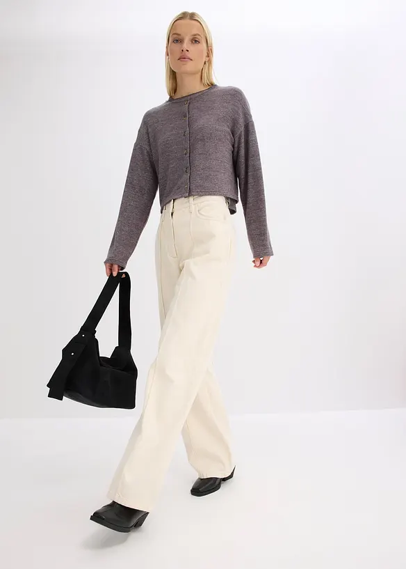Pantalon en twill 100% coton, bonprix