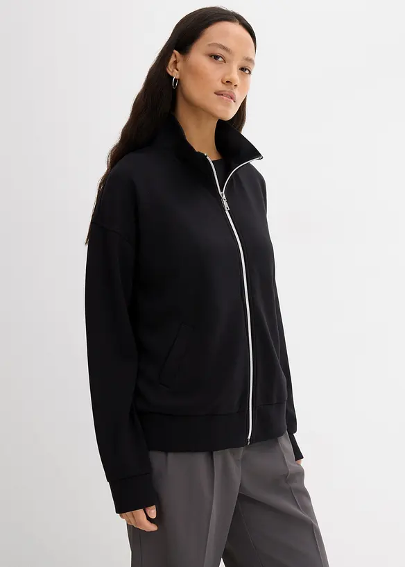 Oversize Jacke aus Viskose-Mix, bonprix
