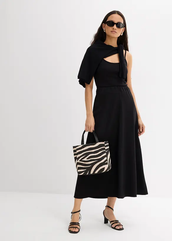 Jupe midi en jersey milano, bonprix
